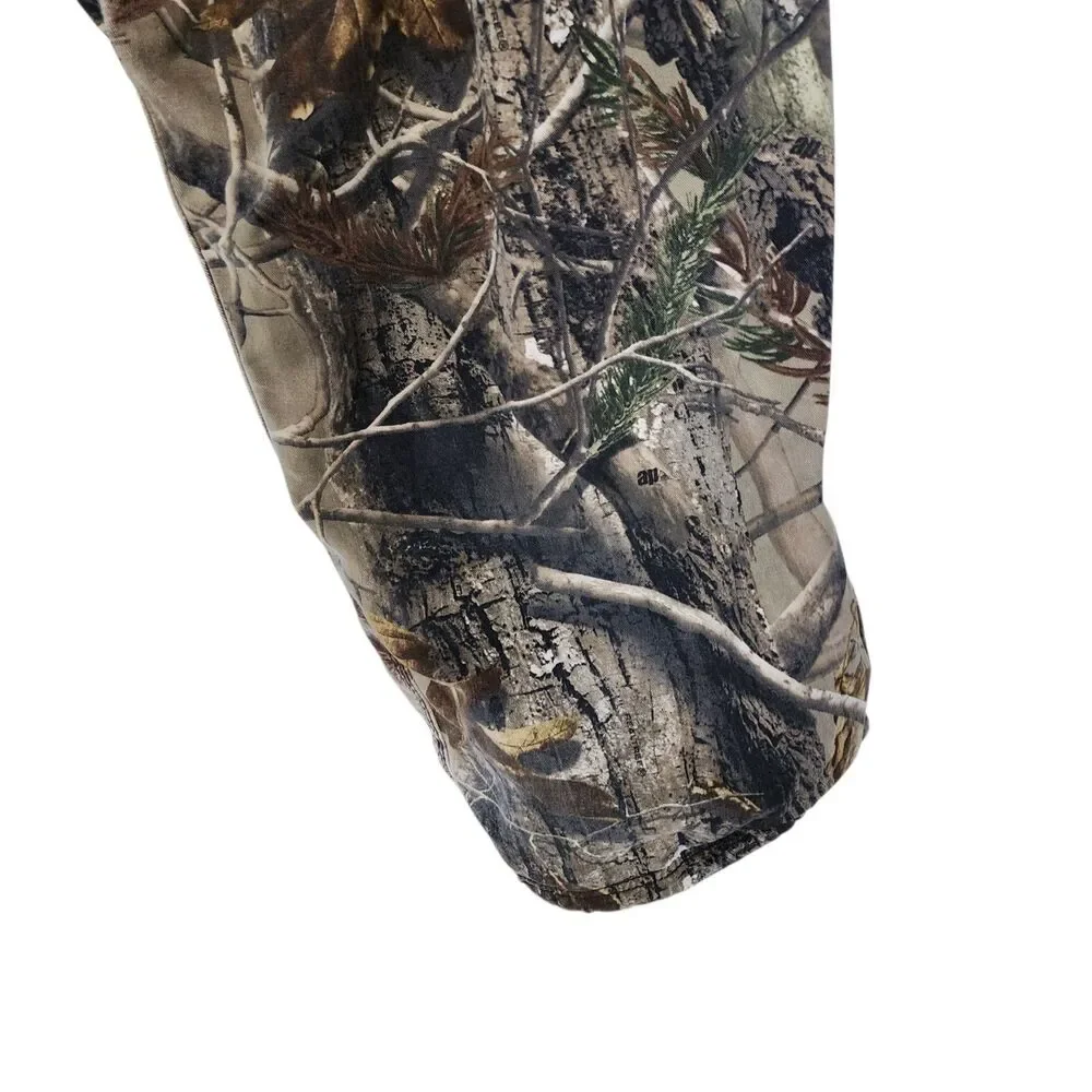 Walls Realtree AP Camo Cargo Pants Mens XL Regular Hunting Fishing 100% Cotton
